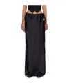 Ann Demeulemeester Drawstring Skirt In Black