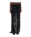Ann Demeulemeester Eveline Long Skirt In Black