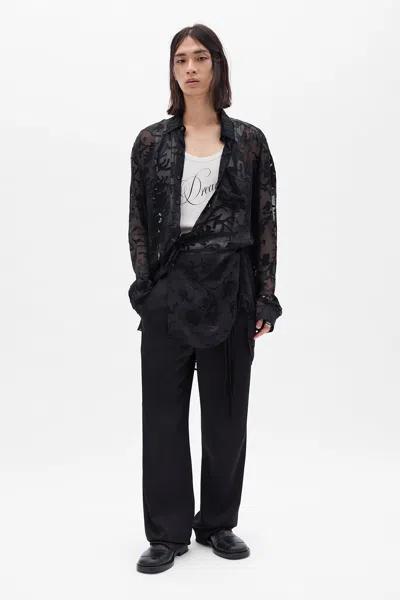 Ann Demeulemeester Dreams Tank Top In Black