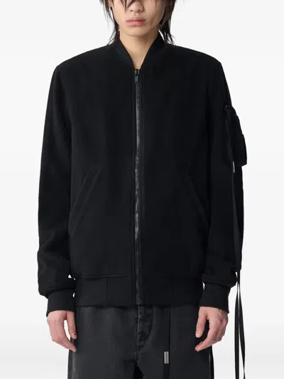Ann Demeulemeester Dries Bomber Jacket In Black