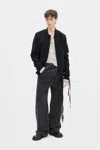 Ann Demeulemeester Dries Standard Bomber In Black