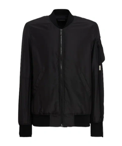 Ann Demeulemeester Dries Standard Bomber Jacket In Black