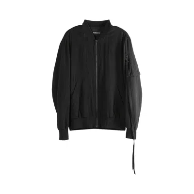 Pre-owned Ann Demeulemeester Dries Standard Bomber Jacket 'black' | Men's Size 50
