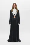 Ann Demeulemeester Drika Fitted Shirt With Western Cut In Black