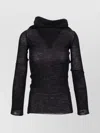 Ann Demeulemeester Tizziana Drop Shoulder Long Sleeve Knitted Top