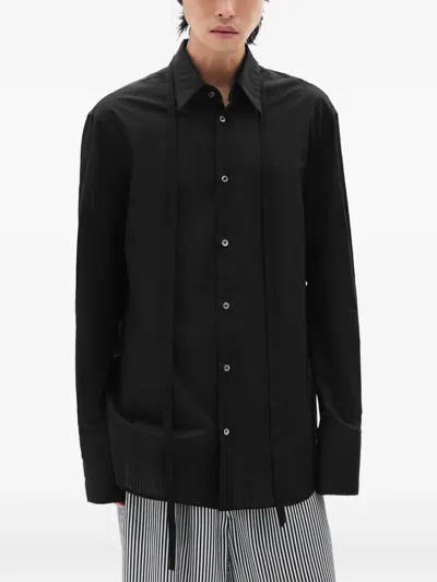 Ann Demeulemeester Elgar Buttoned Shirt In Black