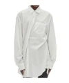 Ann Demeulemeester Elisabeth Long High Comfort Shirt In White