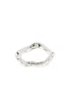 Ann Demeulemeester Emi Futuristic Thorn Ring In Silver