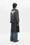 Ann Demeulemeester Emil Long Sleeve T-shirt In Gray