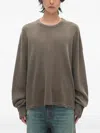 Ann Demeulemeester Emil Long-sleeved T-shirt In Brown