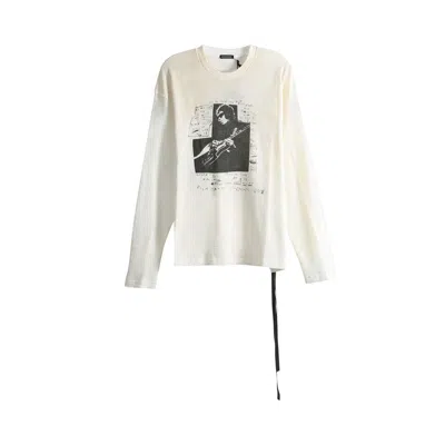 Pre-owned Ann Demeulemeester Emil Relax Fit Boxy T-shirt 'chalk' | Tan | Men's Size L