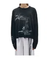 Ann Demeulemeester Sketchbook T-shirt In Black