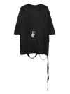 Ann Demeulemeester Short-sleeved T-shirt In Black