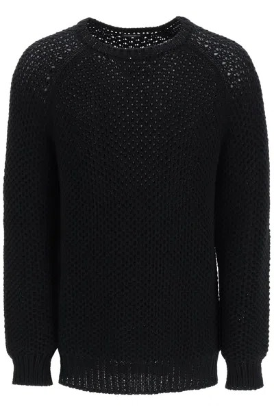 Ann Demeulemeester Eric Knitted Crewneck Black