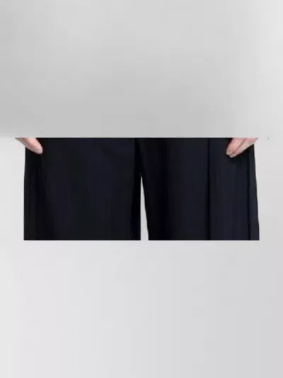 Ann Demeulemeester Erma Slim Shirt Ruffled Front Cotton In Black