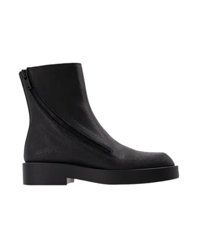 Ann Demeulemeester Ernest Boots Combat Boots In Black Leather