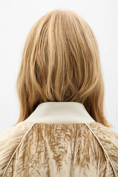 Ann Demeulemeester Esko Slim Fit Raglan Bomber In Neutral