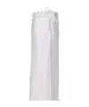 Ann Demeulemeester Eveline Long Bias Skirt In White