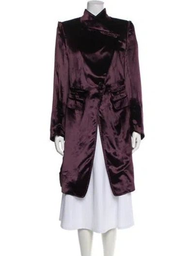 Pre-owned Ann Demeulemeester Evening Jacket In Purple