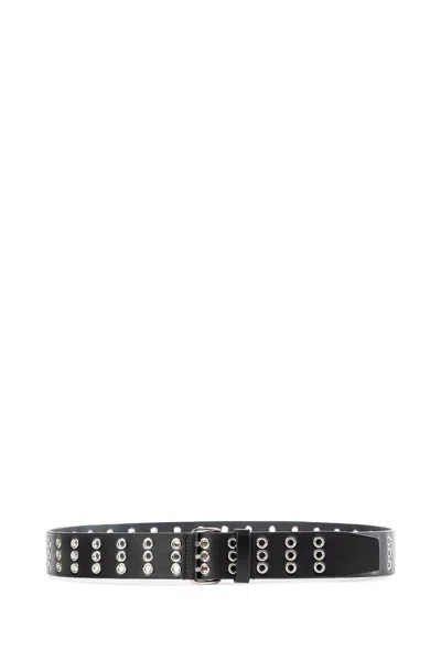 Ann Demeulemeester Ezra Belt 4cm In Black