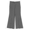 Ann Demeulemeester Belt Loop Casual Pants In Gray