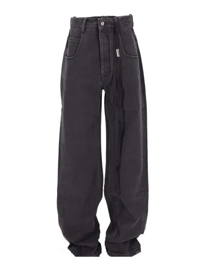 ANN DEMEULEMEESTER FADED DENIM JEANS