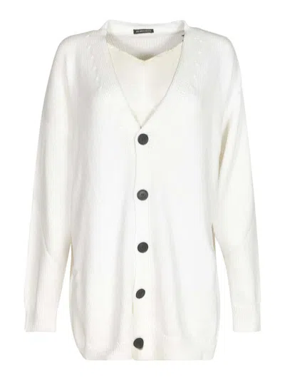 Ann Demeulemeester Fluid-line Long Skirt In White