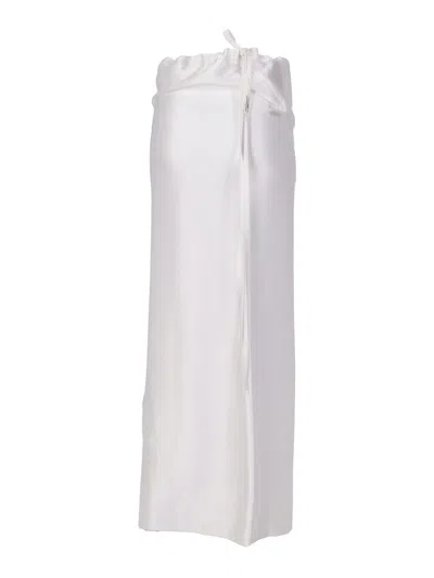 ANN DEMEULEMEESTER EVELINE LONG BIAS SKIRT