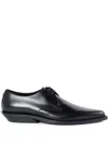 Ann Demeulemeester Falko Pointy Derby Shoes In Black
