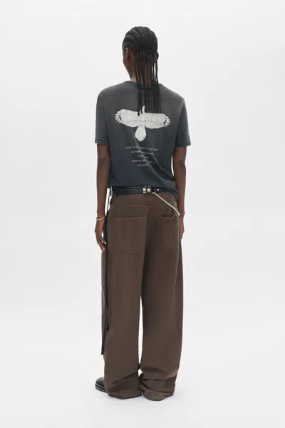 Ann Demeulemeester Fanie ''eternal Eagle'' Standard T-shirt In Multi