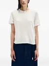 Ann Demeulemeester Fanie October And The Eyes T-shirt In Neutral