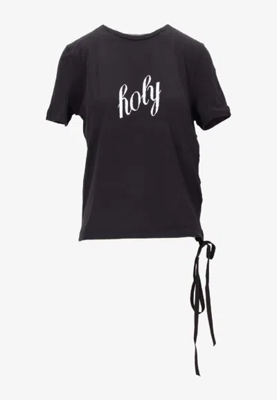 ANN DEMEULEMEESTER FANIE PRINTED T-SHIRT