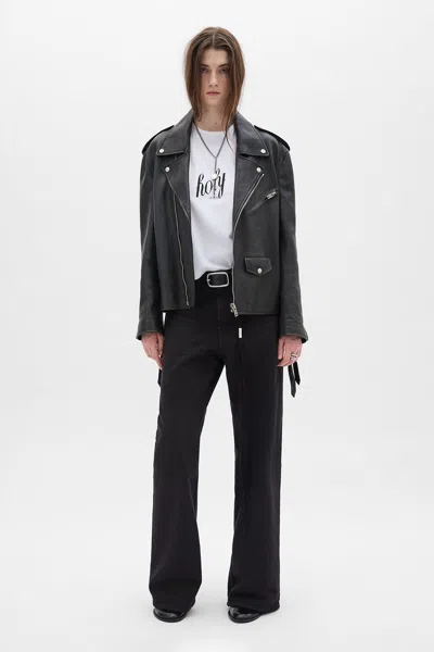 Ann Demeulemeester Fanie Standard Fit T-shirt In Black