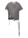 Ann Demeulemeester Gray Fanie Standard Fit T-shirt