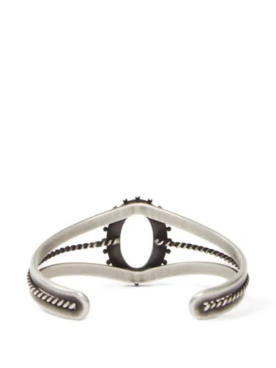 Ann Demeulemeester Fern Cuff Bracelet In Orange