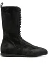 Ann Demeulemeester Fides High-top Boxing Sneakers