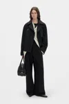 Ann Demeulemeester Fiene Long Sleeve T-shirt In Black