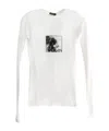 Ann Demeulemeester Fiene Long-sleeved T-shirt In White