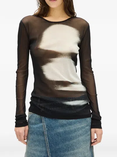 Ann Demeulemeester Fiene T-shirt In Gray