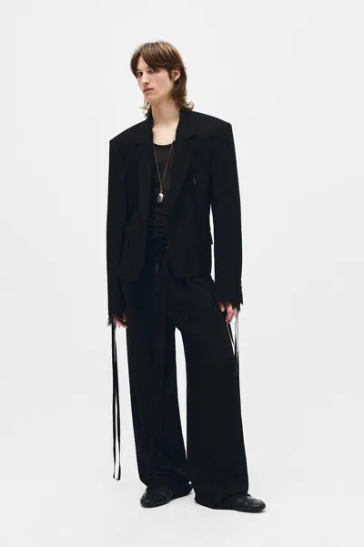 Ann Demeulemeester Finn High Comfort Trousers In Multicolor