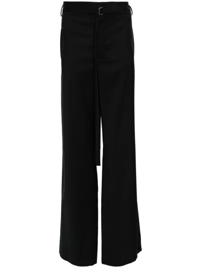 Ann Demeulemeester Finn Trousers In Black