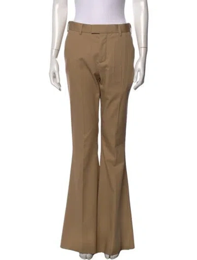Pre-owned Ann Demeulemeester Flared Pants W/ Tags In Neutrals