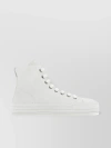 ANN DEMEULEMEESTER FLAT SOLE MODERN HIGH-TOP SNEAKERS