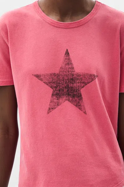 Ann Demeulemeester Floor Micro T-shirt In Pink