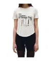 Ann Demeulemeester Floor Micro T-shirt In White