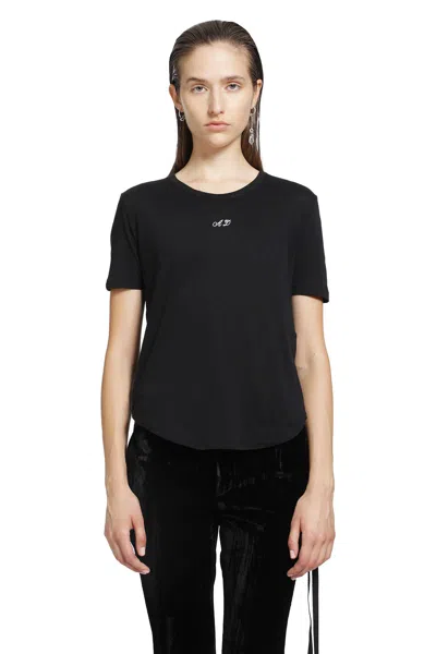 Ann Demeulemeester Floor Micro T-shirt In Black