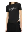 Ann Demeulemeester Floor Micro T-shirt In Black