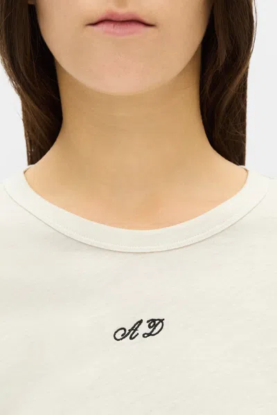 Ann Demeulemeester Floor Micro T-shirt In Multicolor