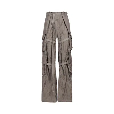 Pre-owned Ann Demeulemeester Florimond Cargo Pants 'grey' | Men's Size 56 In Gray
