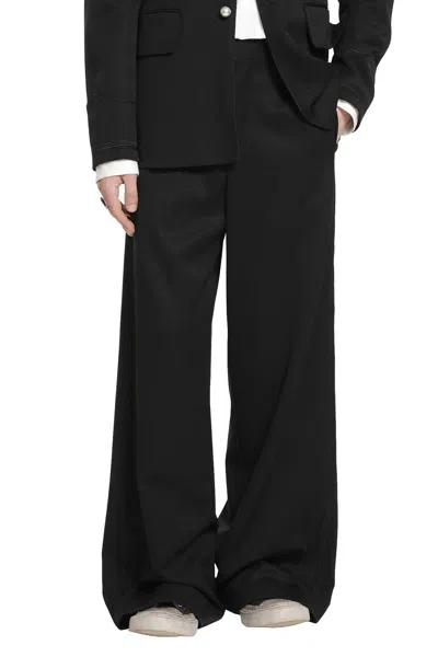Ann Demeulemeester Franck Trousers In Black